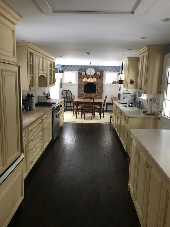 Newly renovated kitchen