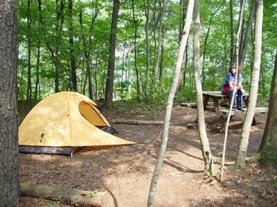 Primitive Camp Site #1 at Little River Canyon