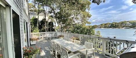 View from the deck in autumn.