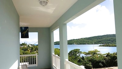 The view from the Seahorse balcony 