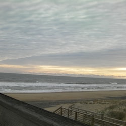south view at sunrise