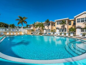 Pool  is just steps away from your condo