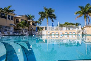 The pool is heated and always nice