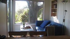 Lounge room with views