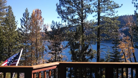 Front deck view