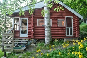 Loon cottage, side view