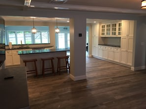 View of kitchen from main living room