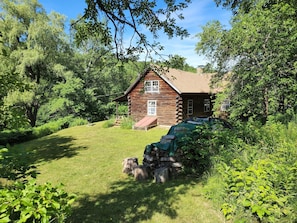 Back yard.