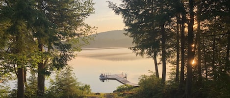 Private Dock with beautiful sunrise