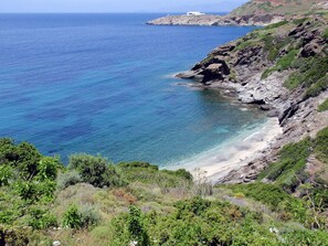 View of the Beach from the House