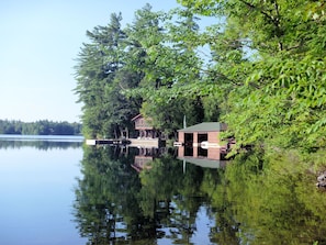 Stone House, nestled against pristine Star Lake