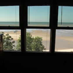 View from second floor.