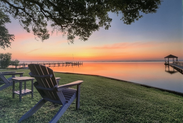 Breath taking sunrises. (photo was taken by a guest staying with us)