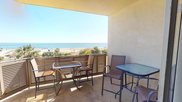 Additional view from deck.  