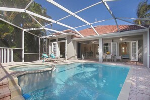 Pool and Spa view