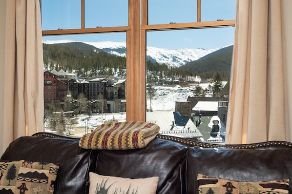 VIEW FROM LIVING ROOM WINDOW
