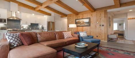 Living Area - lots of natural light and spectacular views.