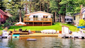 Cottage from the water.