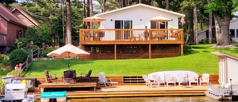 Cottage from the water.