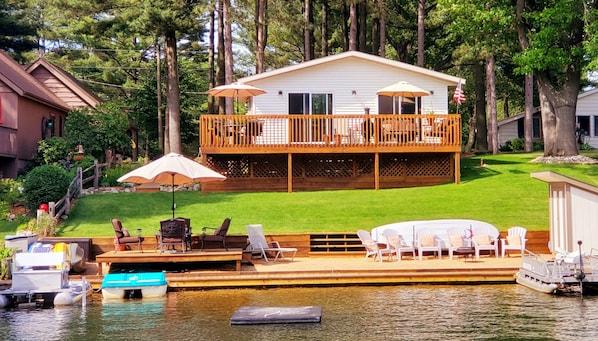 Cottage from the water.