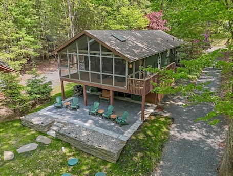 Lakeside Ariel View