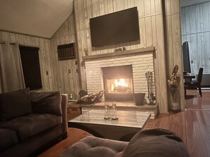 Relax by the Fireplace