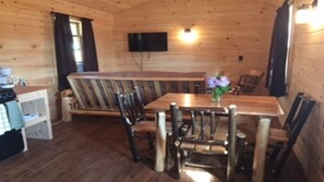 Kitchen sitting area