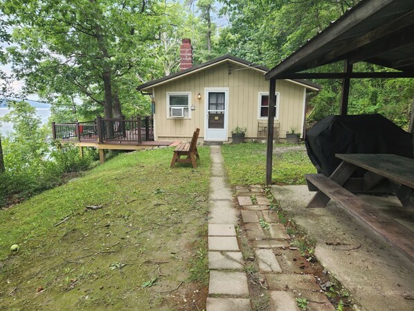 Front View of Cabin
