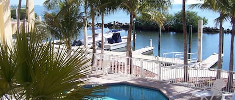 Take a dip in the Pool or Head on down to the Dock