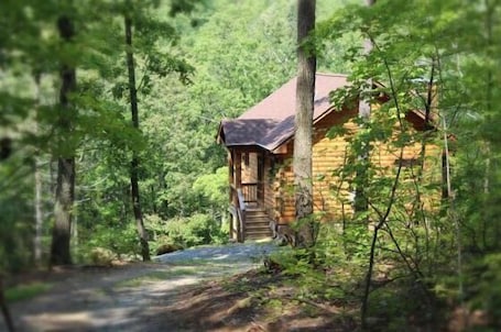 Nestled in the mountainside, this view welcomes you each time you return.