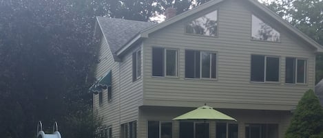 View from Deck to Pool