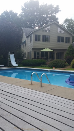 View from Deck to Pool