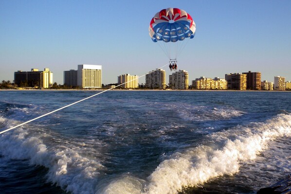 Parasailing on Marco Island - 2 minute walk from Condo