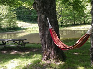 relax with a book or just close your eyes ...