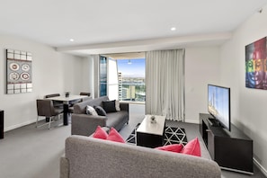 The open plan design makes it easier for everyone to gather around
