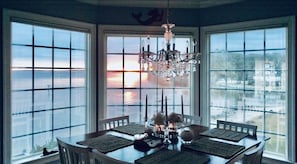 Kitchen water view