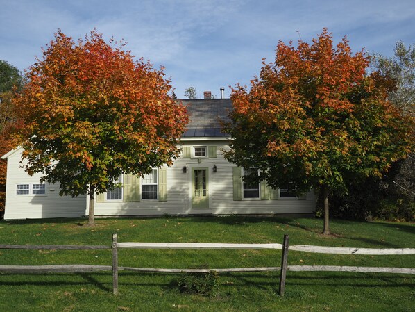 Front west facing door of main house. 