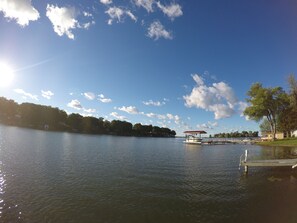 views over to lake access