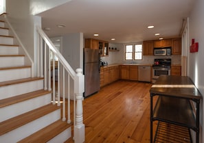 Renovated kitchen 