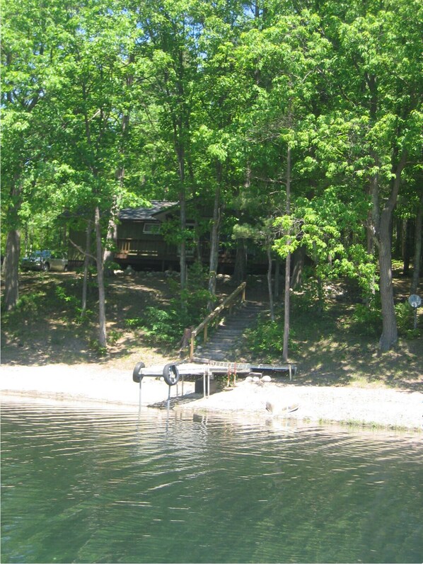 View from the lake.