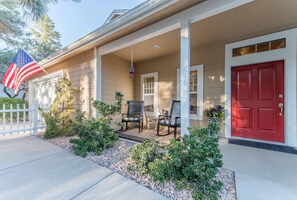 Relaxing front porch