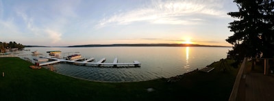 Beautiful Lake Life Condo on Lake Charlevoix with optional boat slip.