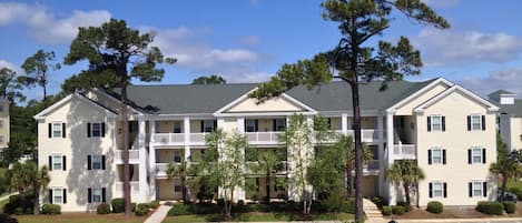 Exterior View of Building..  Our Condo is on The 1st Floor With Easy Access. 