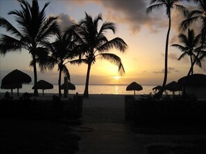 Beautiful Sunset on Beach