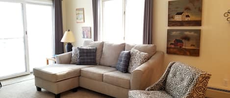 Living room - queen sleeper sofa