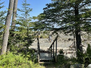 Beach stairs