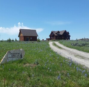 Front view from driveway entrance.