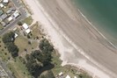 The beach house is bottom left of this aerial shot