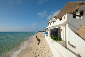 Your front porch at Casa del Secreto! Look at that pristine beach! 