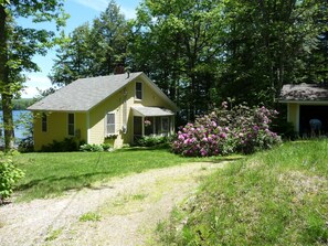 View from driveway